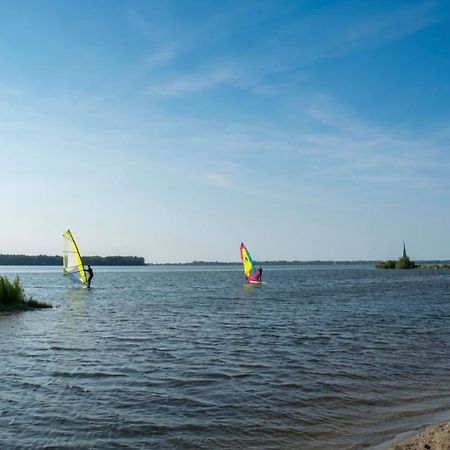 Luxus Cube Meerblick Veluwemeer Am Strand In Erster Reihe Hulshorst Ngoại thất bức ảnh