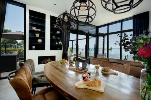 Luxus Cube Meerblick Veluwemeer Am Strand In Erster Reihe Hulshorst Ngoại thất bức ảnh