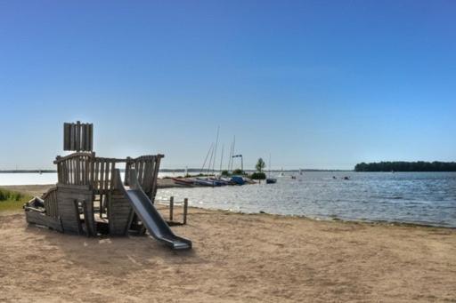 Luxus Cube Meerblick Veluwemeer Am Strand In Erster Reihe Hulshorst Ngoại thất bức ảnh